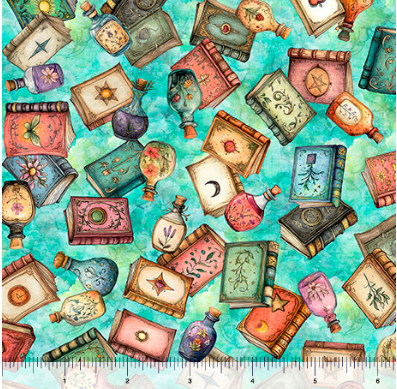 QT Books Toss Turquoise - Witchypoo