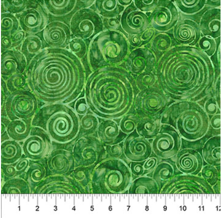 NC Swirls Olive - Abstraction