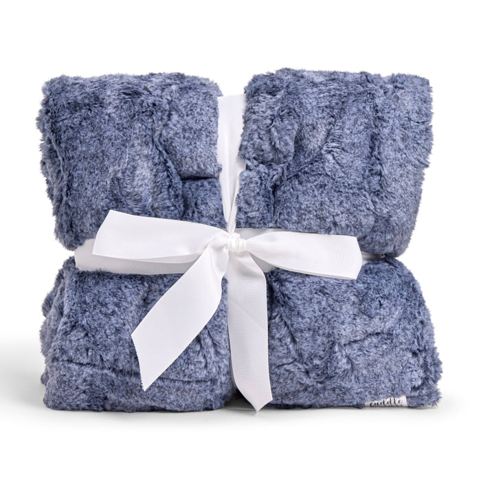Chambray Signature Luxe Cuddle Heather Blanket 60" x 72"