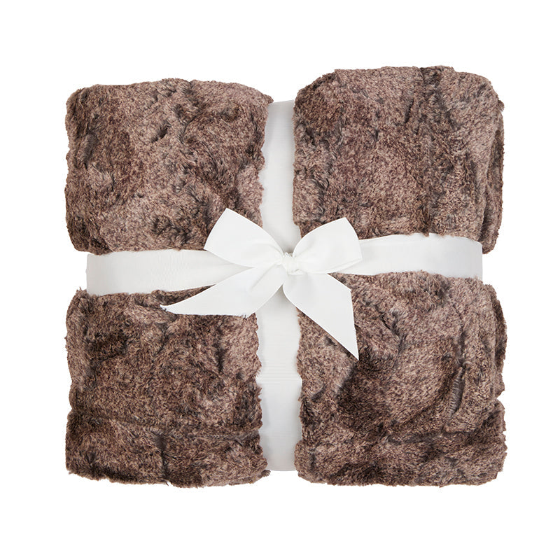 Frappe Signature Luxe Cuddle Heather Blanket 60" x 72"