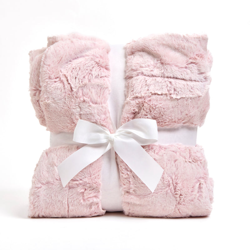 Rosewater Signature Luxe Cuddle Heather Blanket 60" x 72"