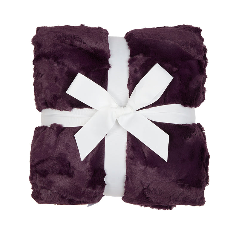 Berry Signature Luxe Cuddle Hide Blanket 60" x 72"