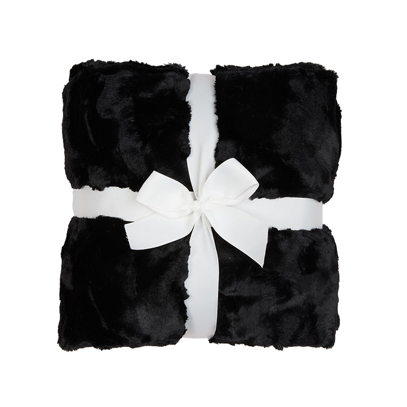 Caviar Signature Luxe Cuddle Hide Blanket 60" x 72"