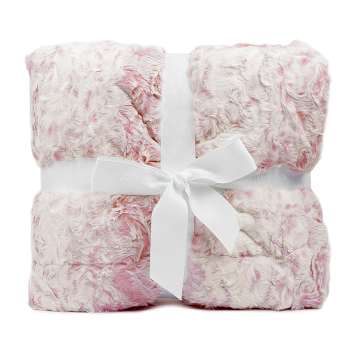 Rosewater Signature Luxe Cuddle Snowy Owl Blanket 60" x 72"