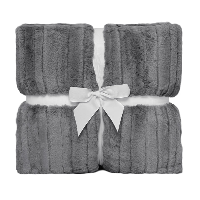 Graphite Signature Luxe Cuddle Vienna Blanket 60" x 72"