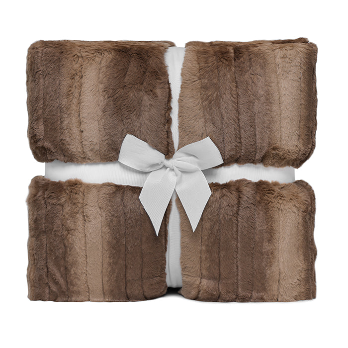 Pecan Signature Luxe Cuddle Vienna Blanket 60" x 72"