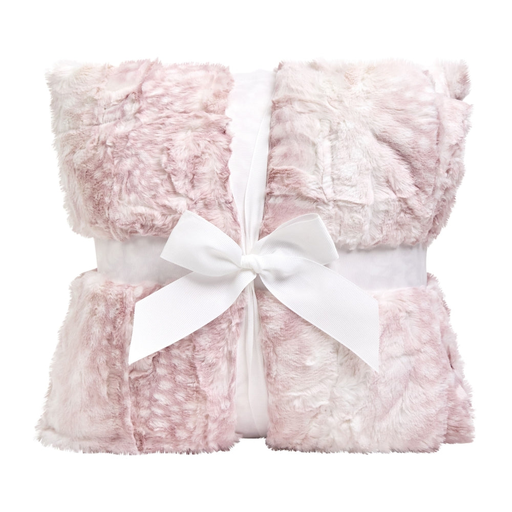 Rosewater Signature Luxe Cuddle Fawn Blanket 60" x 72"