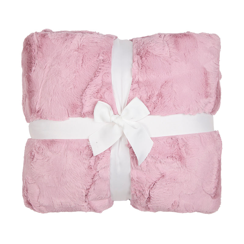 Woodrose Signature Luxe Cuddle Hide Blanket 60" x 72"