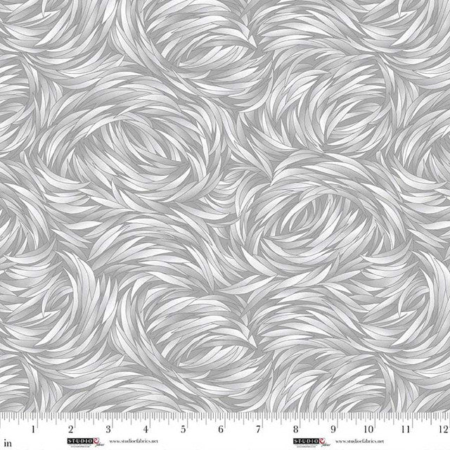 Silver Tempest 108" Cotton Quilt Fabric Per Yard