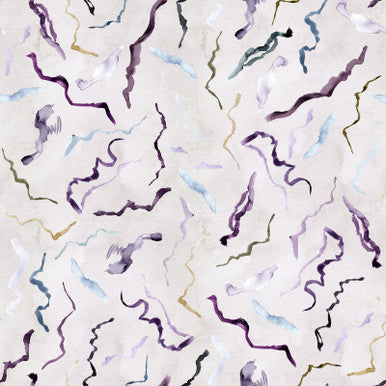 Silver Valley Doodles Valley View Cotton 43"/44" Fabric Per Yard