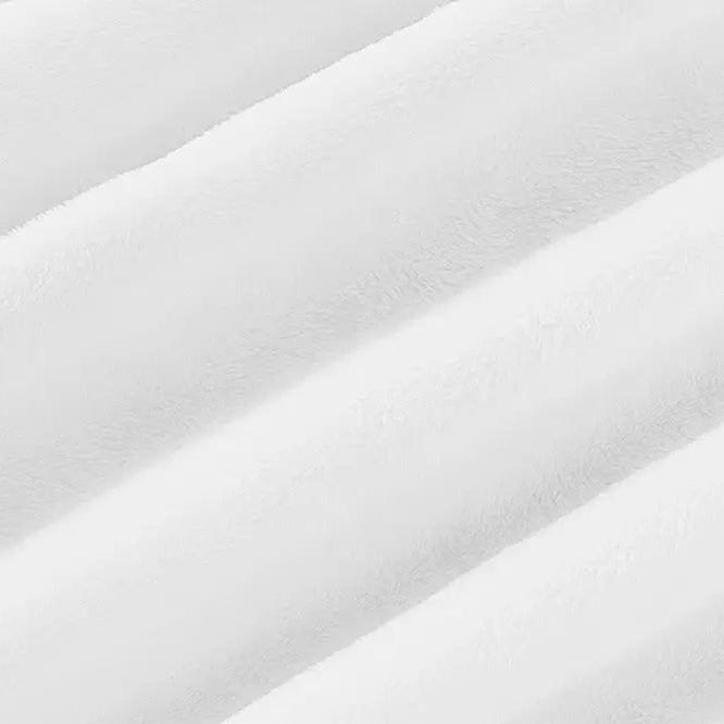 Snow Solid Cuddle 3 58/60" Fabric per yard