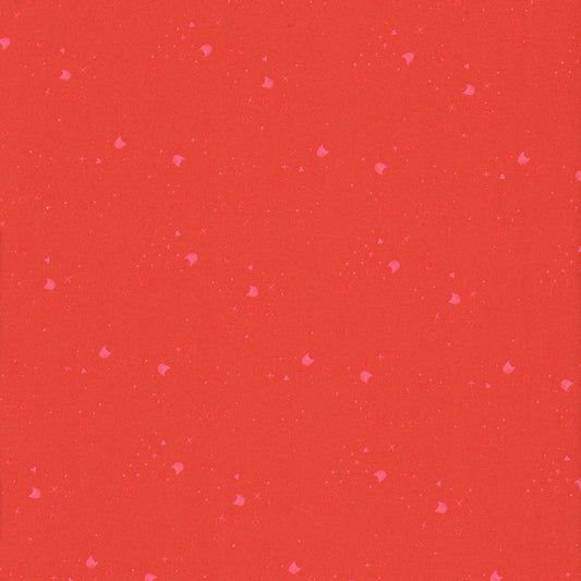 Dear Stella Kitty Litter Watermelon Cotton 43"/44" Fabric Per Yard