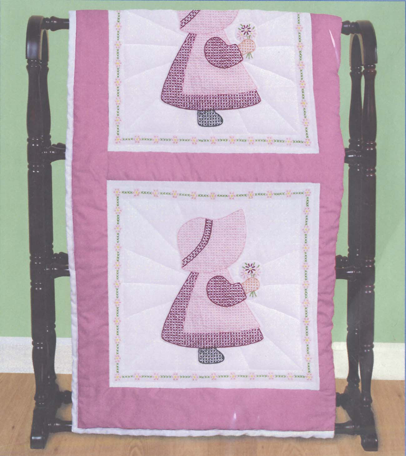 Sunbonnet Girl Quilt Block Set