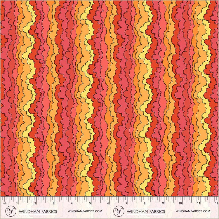 Sunshine Aurora Sunset High Density Cotton 44"/45" Fabric Per Yard