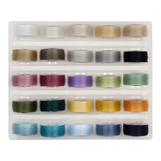 Super Bobs Cotton Soft Collection Prewound Bobbins - Class 15