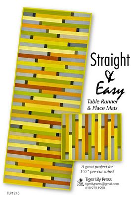 Straight & Easy Table Runner
