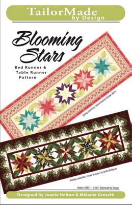 Blooming Stars Bed & Table Runner Pattern