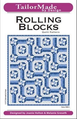 Rolling Blocks Quilt Pattern