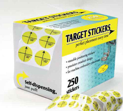 Target Stickers Pack 250 roll