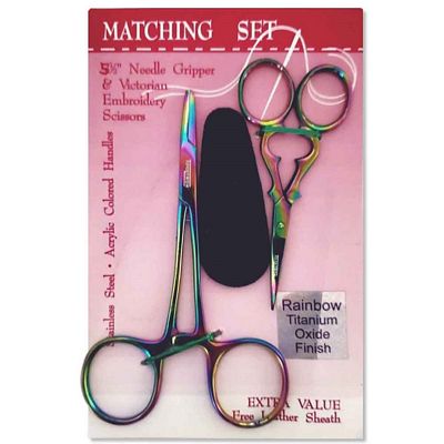 5 1/2in Needle Gripper and Embroidery Scissors