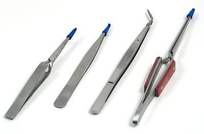 Tweezers Set 4 piece