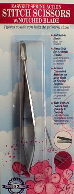 Easykut Spring Action Stitch Scissor