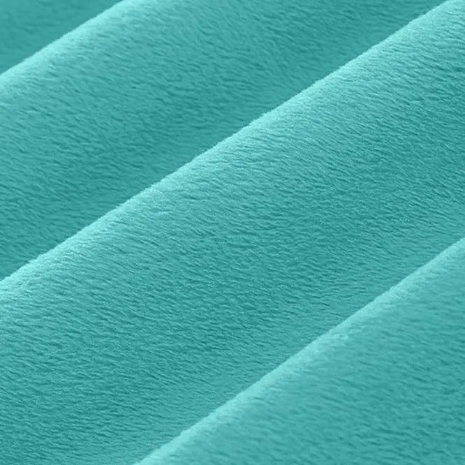 Teal Solid Cuddle 3 58/60" Fabric per yard