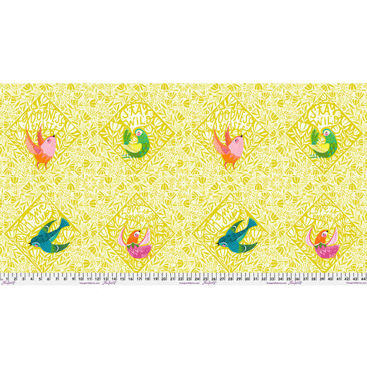 Tile What the Birds Said What the Birds Said Cotton 44"/45" Fabric Per Yard