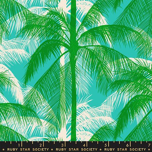 Tropic Poolside Too 43"/44" Cotton Fabric Per Yard