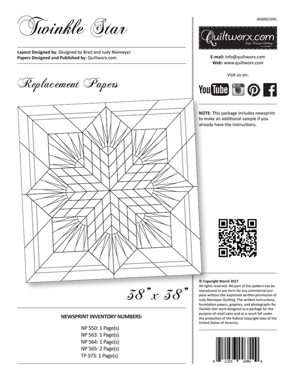Twinkle Star Replacement Papers