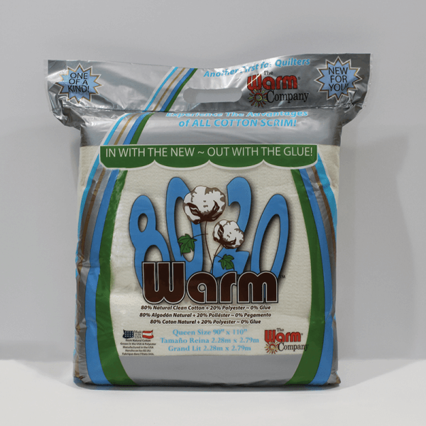 Warm 80/20 - Natural Cotton + Pillow Soft Polyester - Full Case