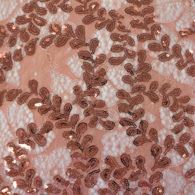 Wisteria Stretch Lace Sequin Fabric | Blue Moon Fabrics