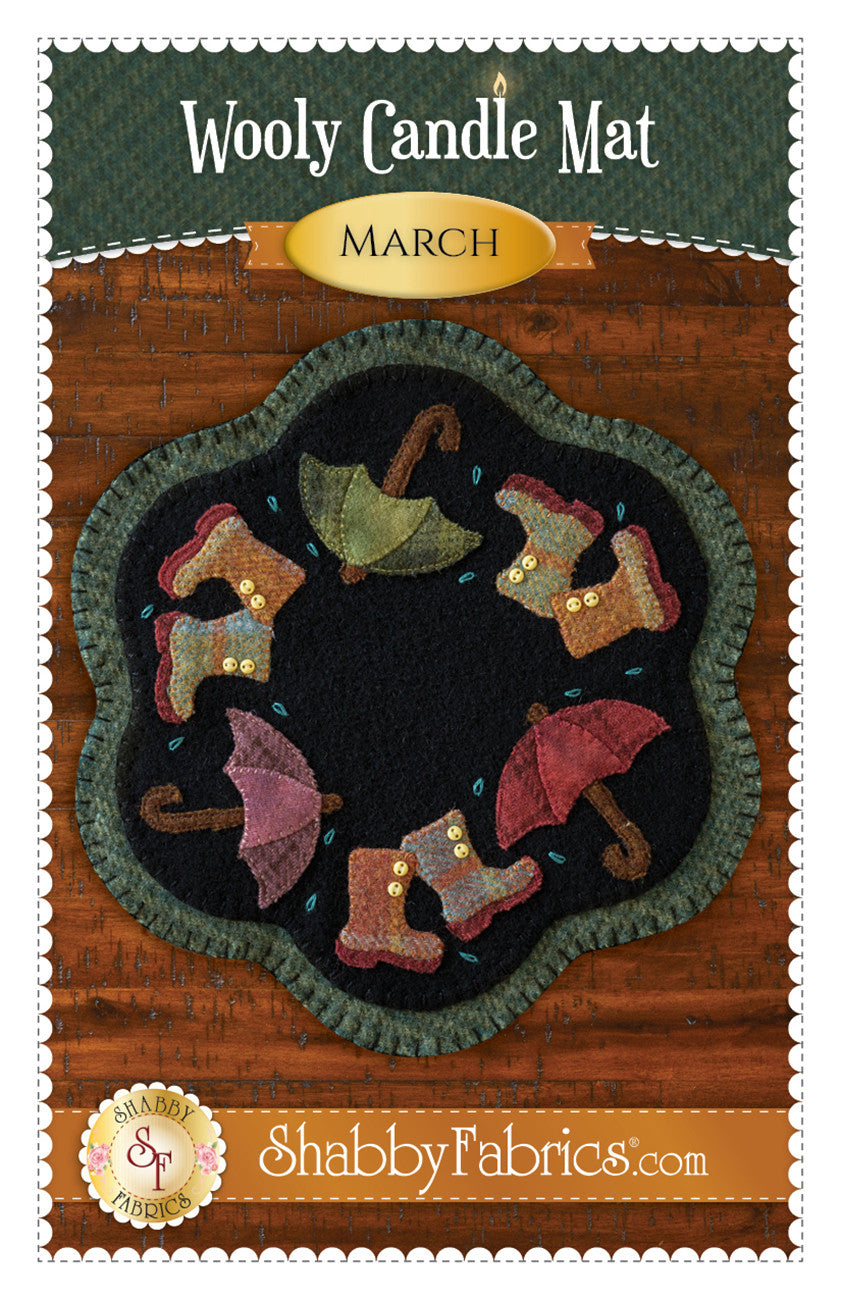 Wooly Candle Mat March