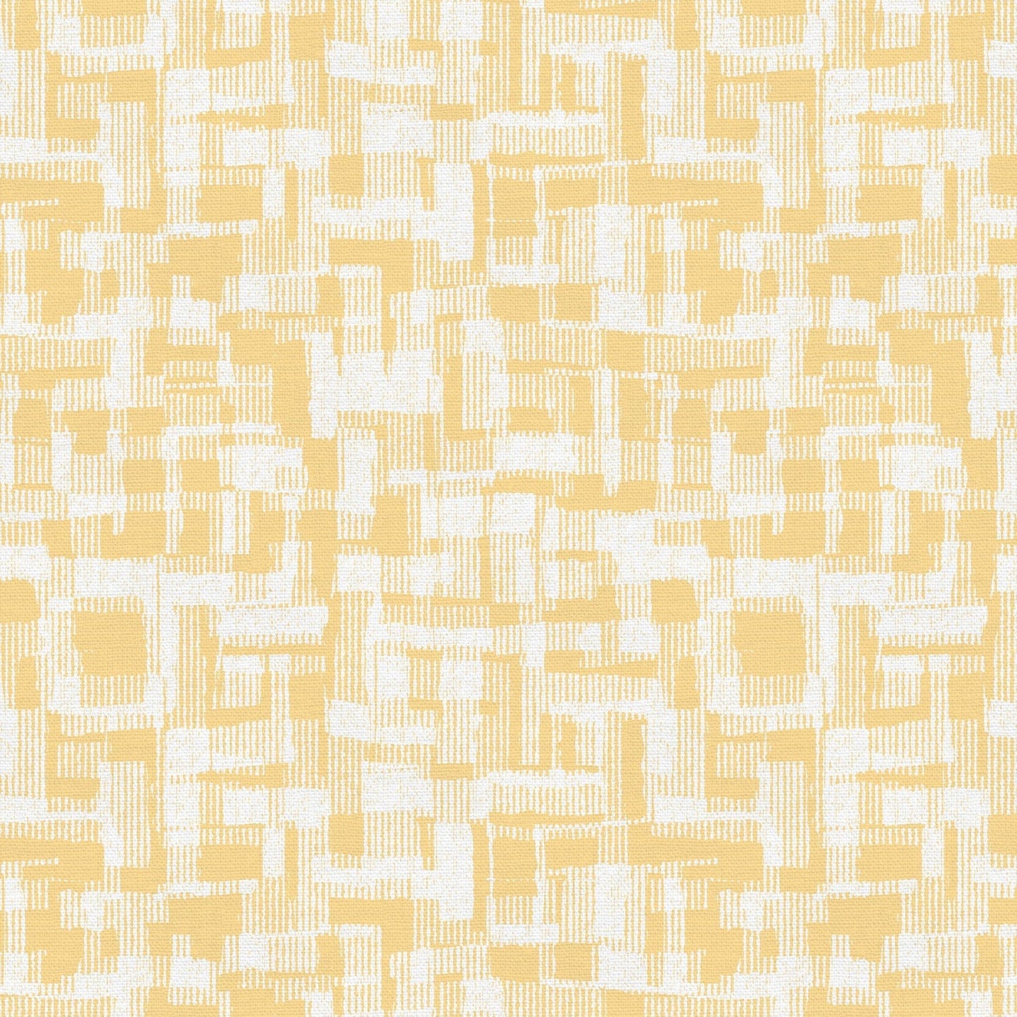 Yellow Light Yellow Barcodes Cotton Wideback Fabric Per Yard