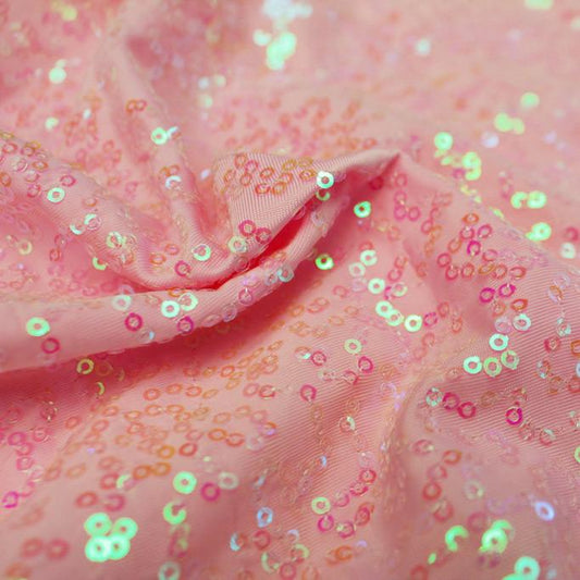 Zsa Zsa Pearl Spandex Sequin Fabric | Blue Moon Fabrics