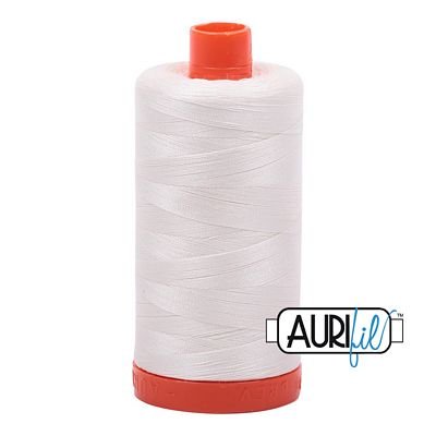 Aurifil 50wt 1300m 2026 Chalk