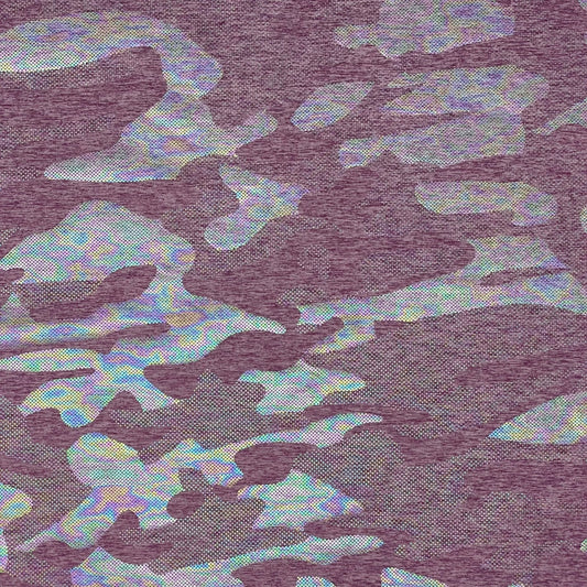 GI Jane Foil Printed EcoDelish Fabric | Blue Moon Fabrics