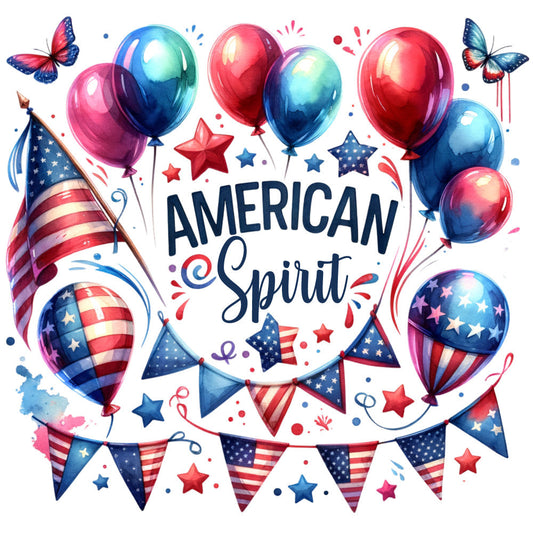 Memorial Day Celebration Fabric Panel 25