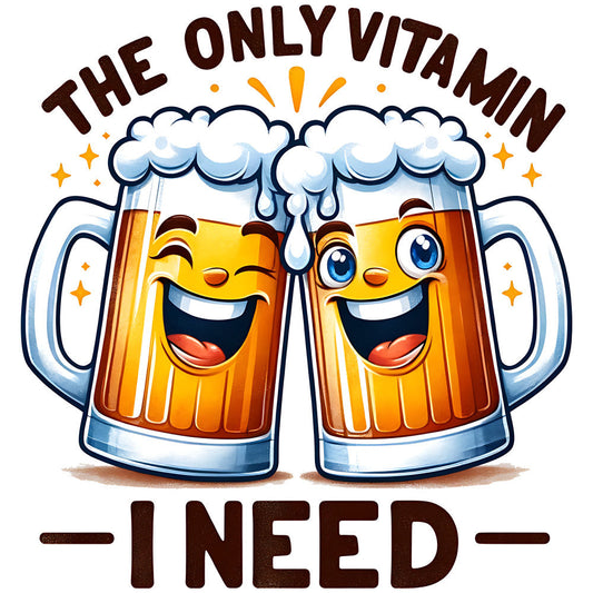 Funny Beer Quote Fabric Panel 13