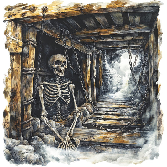 Haunted Ocean Fabric Panel 25