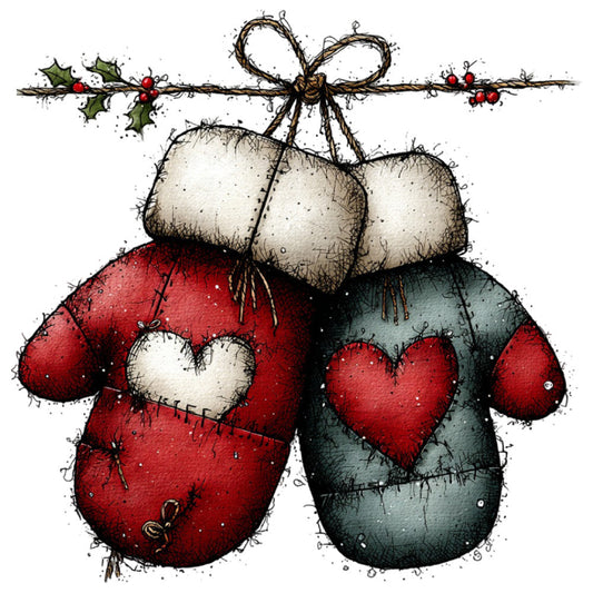 1st Whimsical Christmas Fabric Panel 98