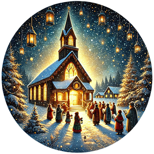 Christian Churches Fabric Panel 23