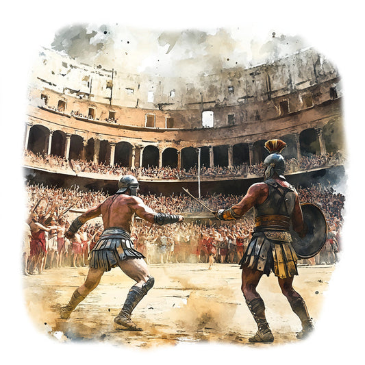 Roman Empire Fabric Panel 20