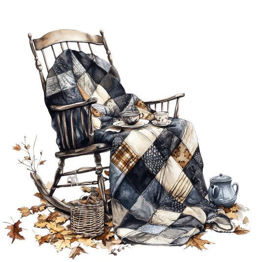 Gothic Cottage Fabric Panel 21