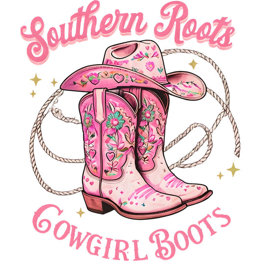 Coquette Cowgirl Fabric Panel 43