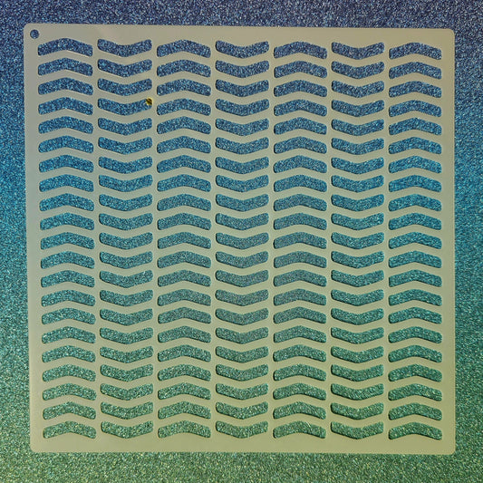 Flat Arrow Pattern Stencil