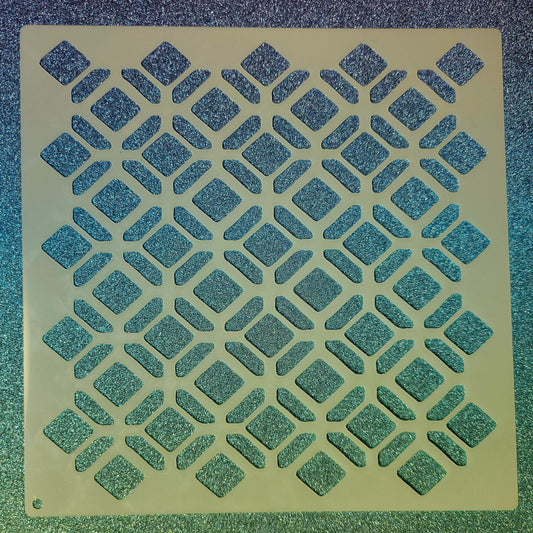 Diamond Pattern Stencil