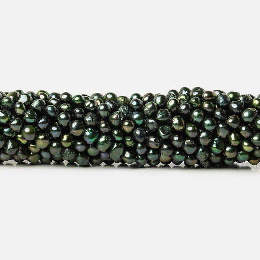 5x4mm Sage Baroque Pearls 16 inch 85 beads