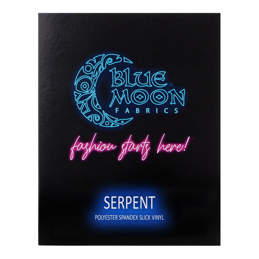 Serpent Polyester spandex Slick Vinyl Color Card | Blue Moon Fabrics