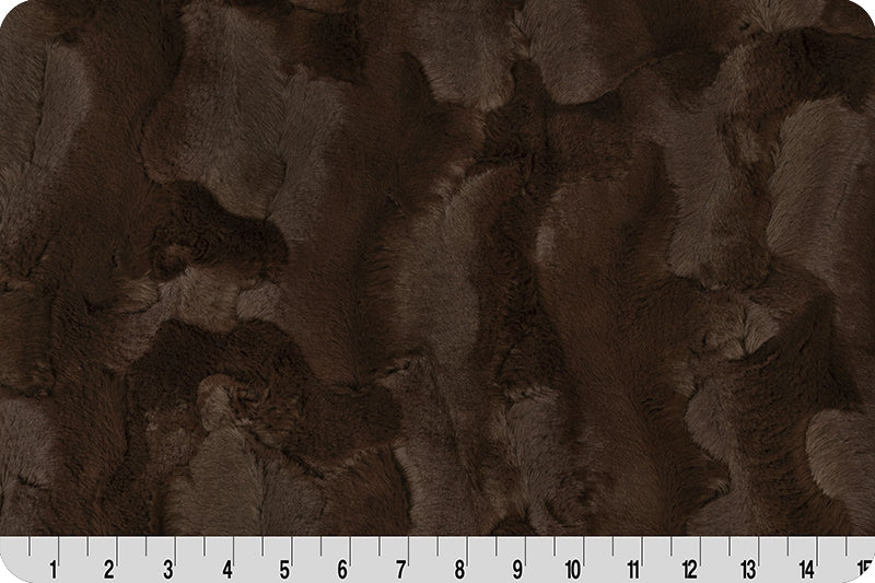 Chocolate Signature Luxe Cuddle Hide Blanket 60" x 72"